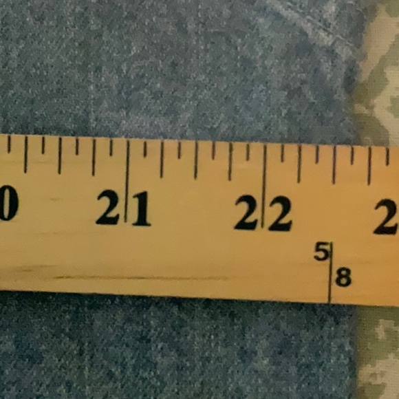 Flyshacker Clothing Co Men’s Medium Wash Denim Long Sleeves Shirt Size Medium - Picture 11 of 13